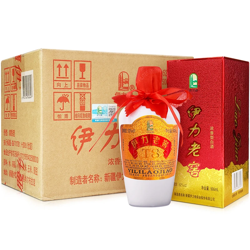 伊力特【年货节】伊力老窖52度大老窖整箱装6瓶52度500ml