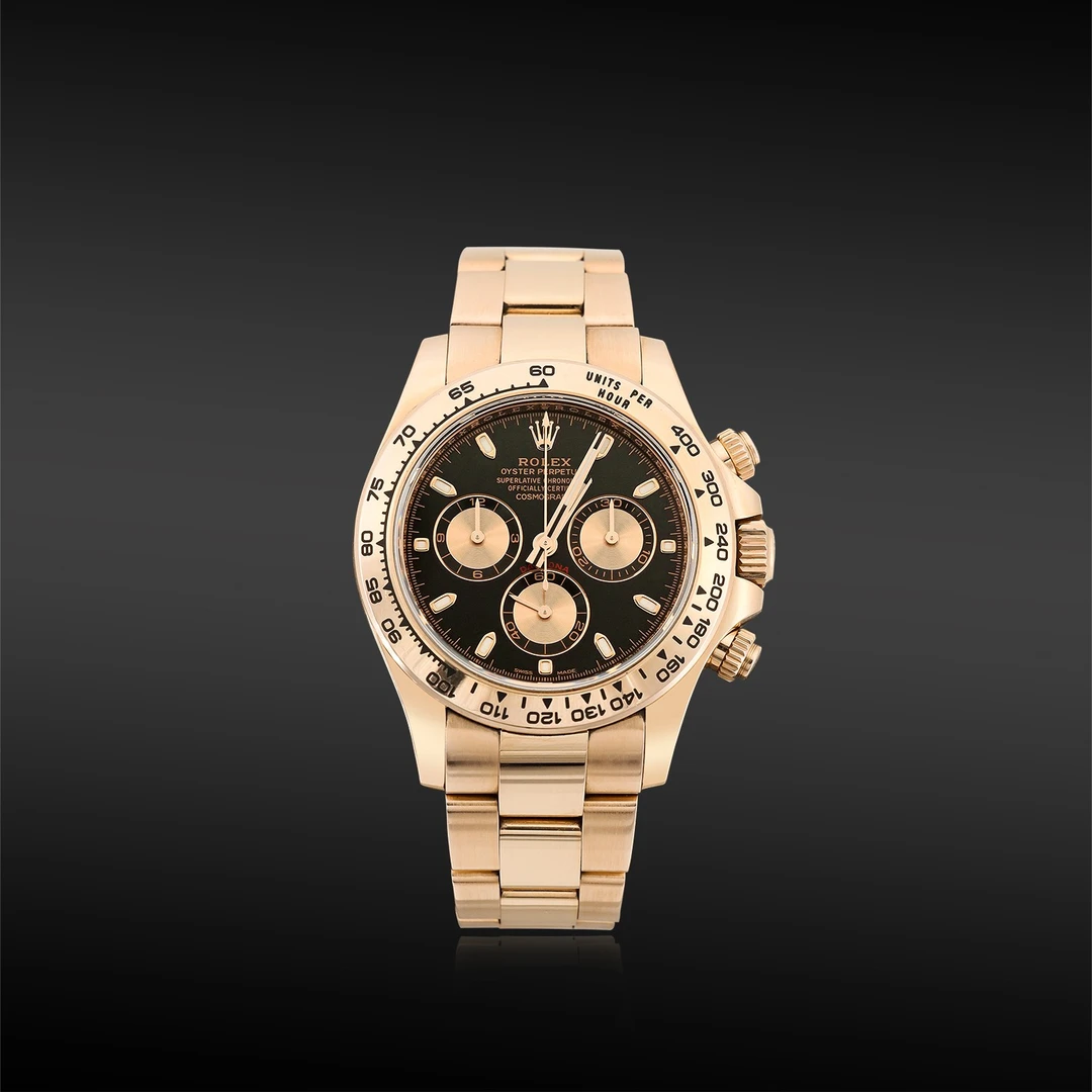 95新 Rolex/劳力士 鲲鹏 | 迪通拿 | 116505 | 单乱 | 玫瑰金