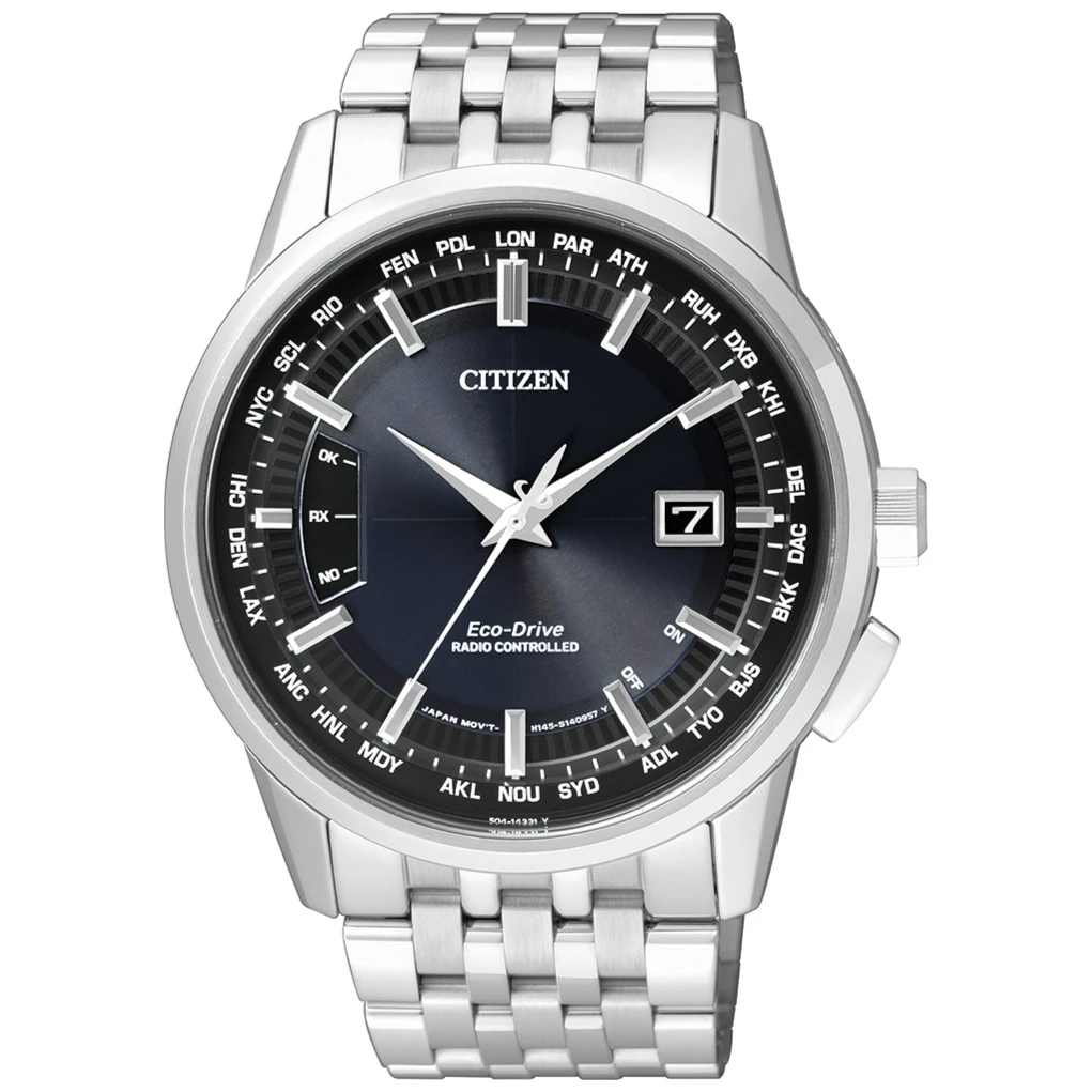 Citizen/西铁城光动能电波表万年历商务男士手表CB0150-62L男款