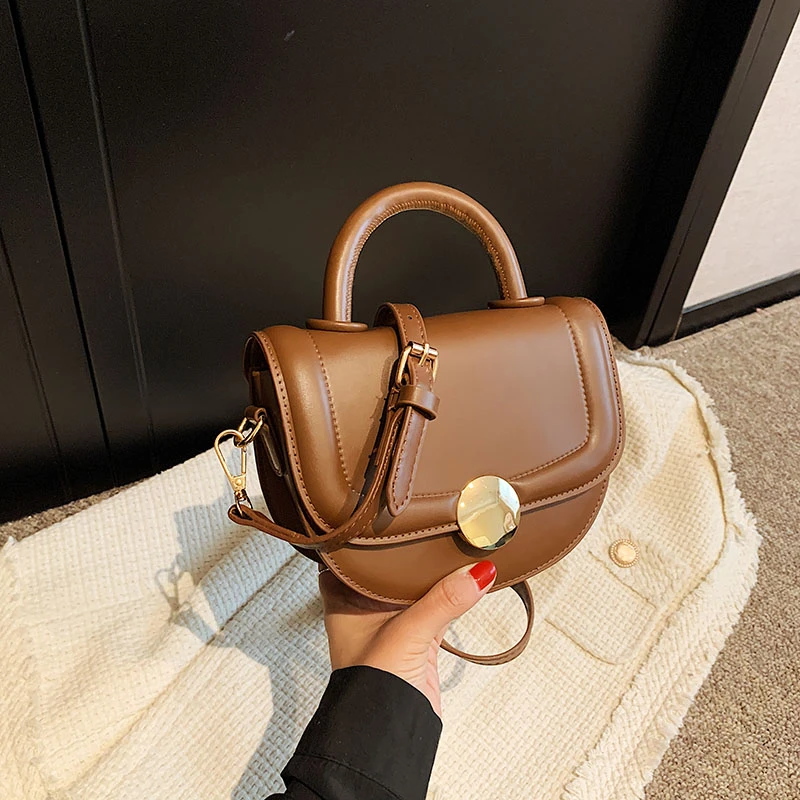 今年流行小众设计包包2023秋冬新款包包女网红斜挎包高级感马鞍包