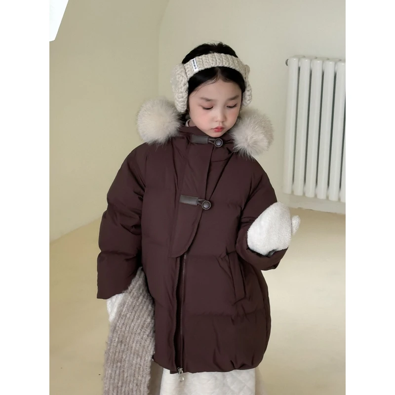 FZ·25冬~女童新款羽绒服XH7560 （毛领可拆卸）