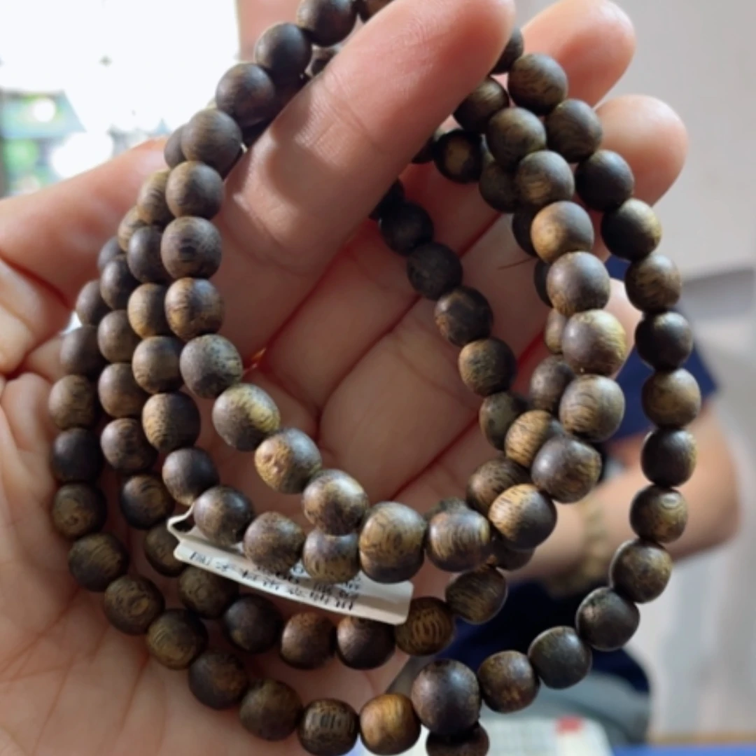 【闪购商品】沉香手串棋楠苹果珠0.7/22克多样性发一