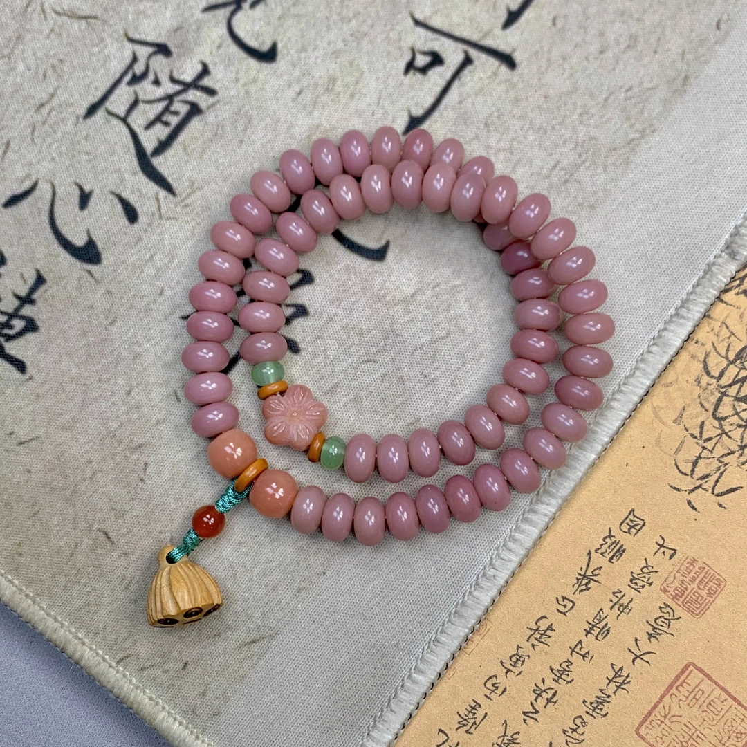芋泥波波原创手作菩提手串手持新中式首饰