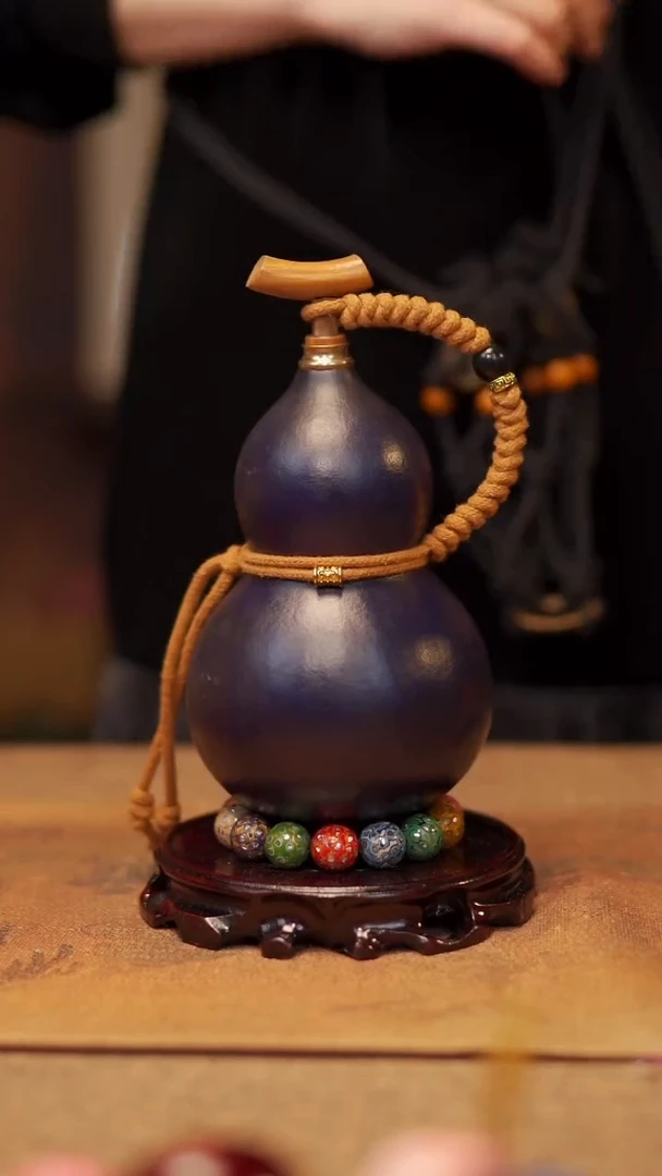 【闪购商品】197  宴禾堂天然大漆酒葫芦118