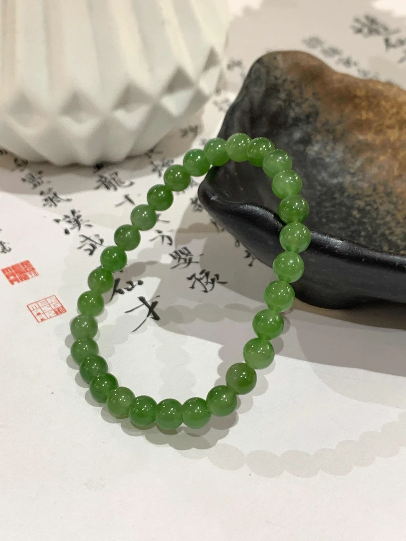 【宝儿臻选】和田玉手串卡6左右--只发1条GGSC48|BHT2