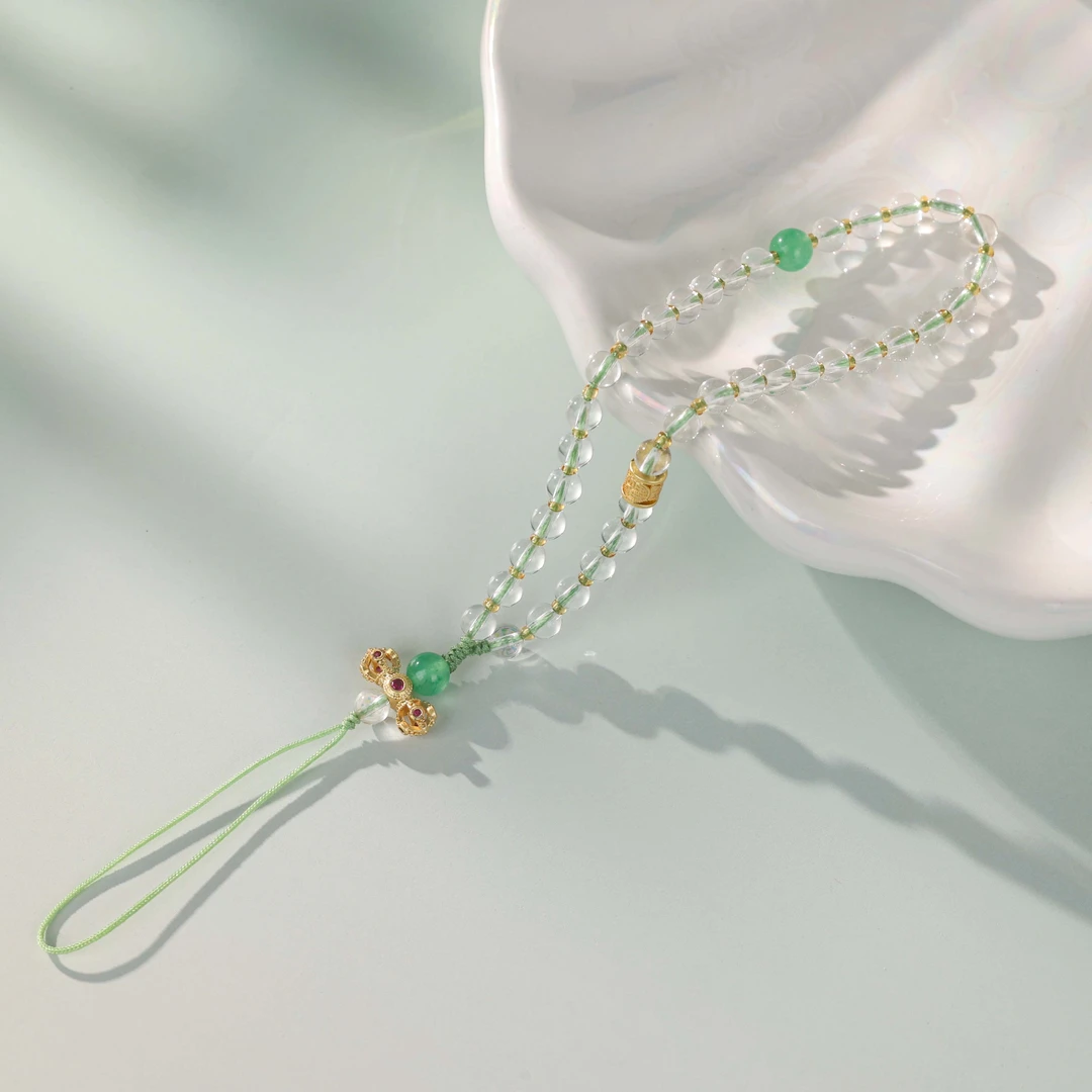 【金刚杵】水晶手机挂-卡5左右--TY42|BSJ3