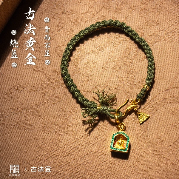 【度母手绳】H4151B(定制不退换）-古法黄金-999足金饰品|BHJ3