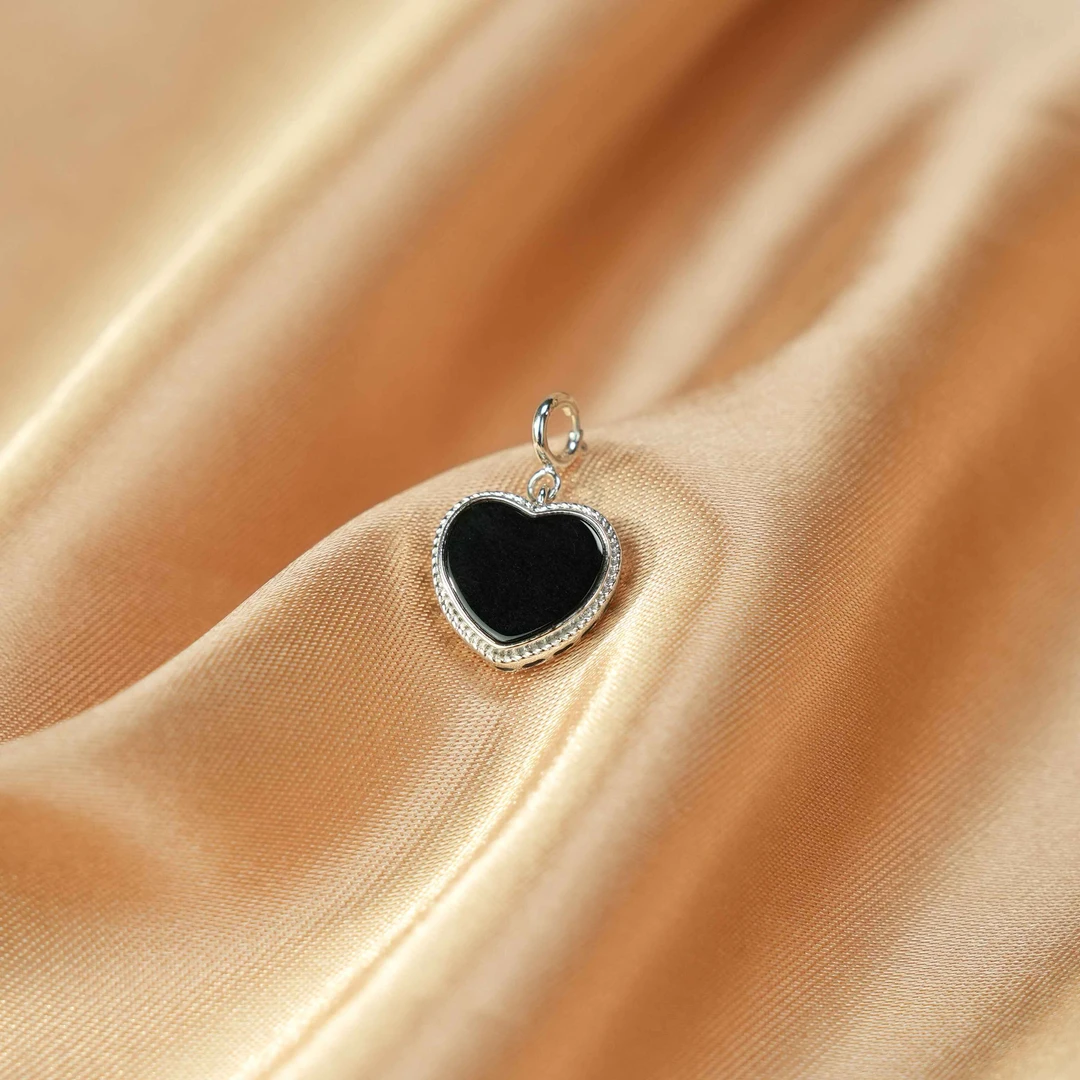 爱心墨翠吊坠-18K金-GQY09-ZH|CMC21