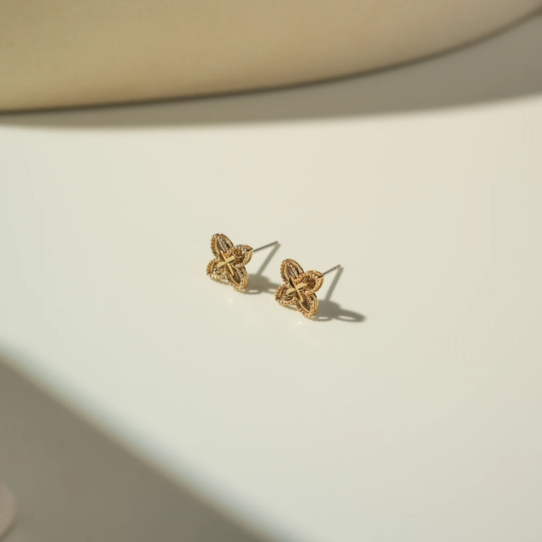 18K金耳饰-FF1086-JM|BKJ4