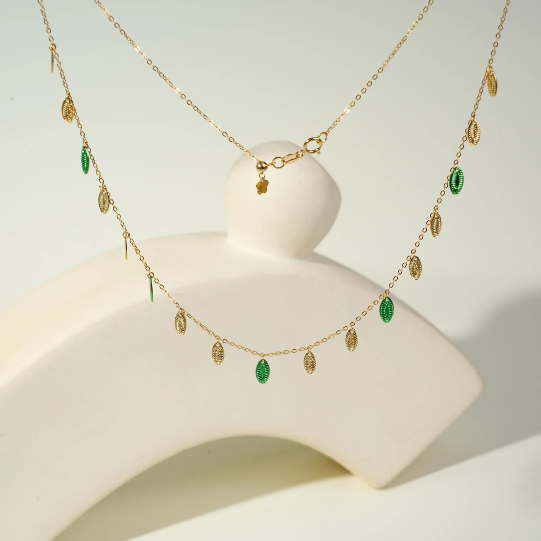 【青鳞】18k金项链45cm-FF954-PQ|BKJ2