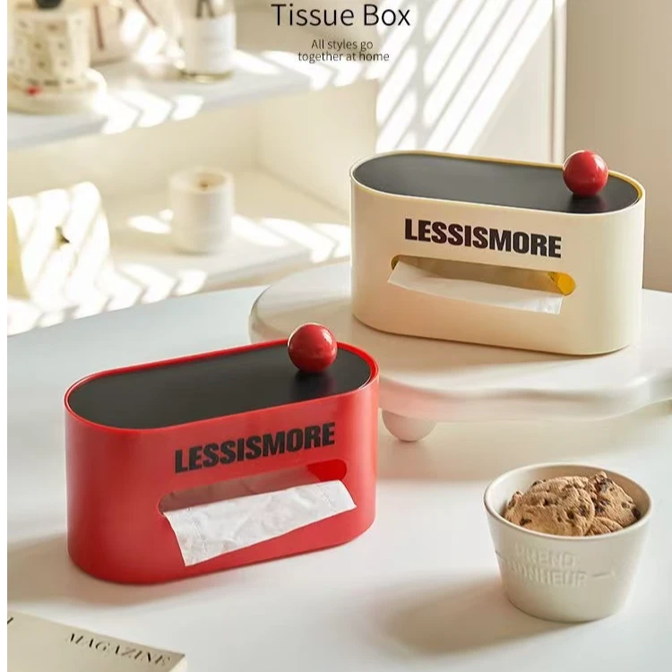 【孜咪冉好物】奶油风纸巾盒桌面卫生间抽纸盒福利款