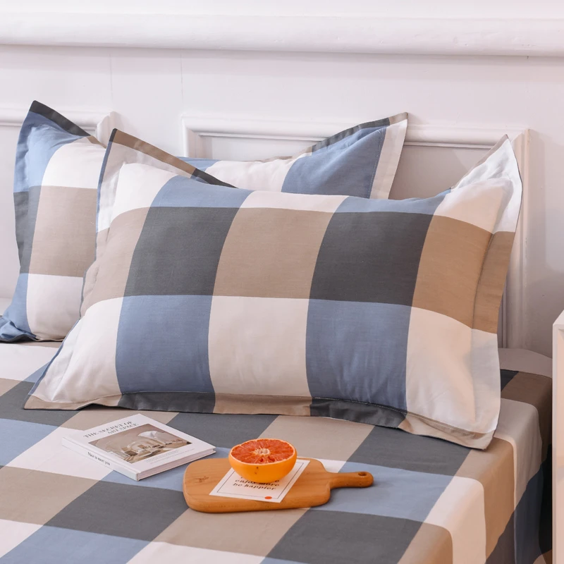 纯棉枕套单个100全棉48x74枕头套子家用枕芯套学生宿舍枕套套清仓