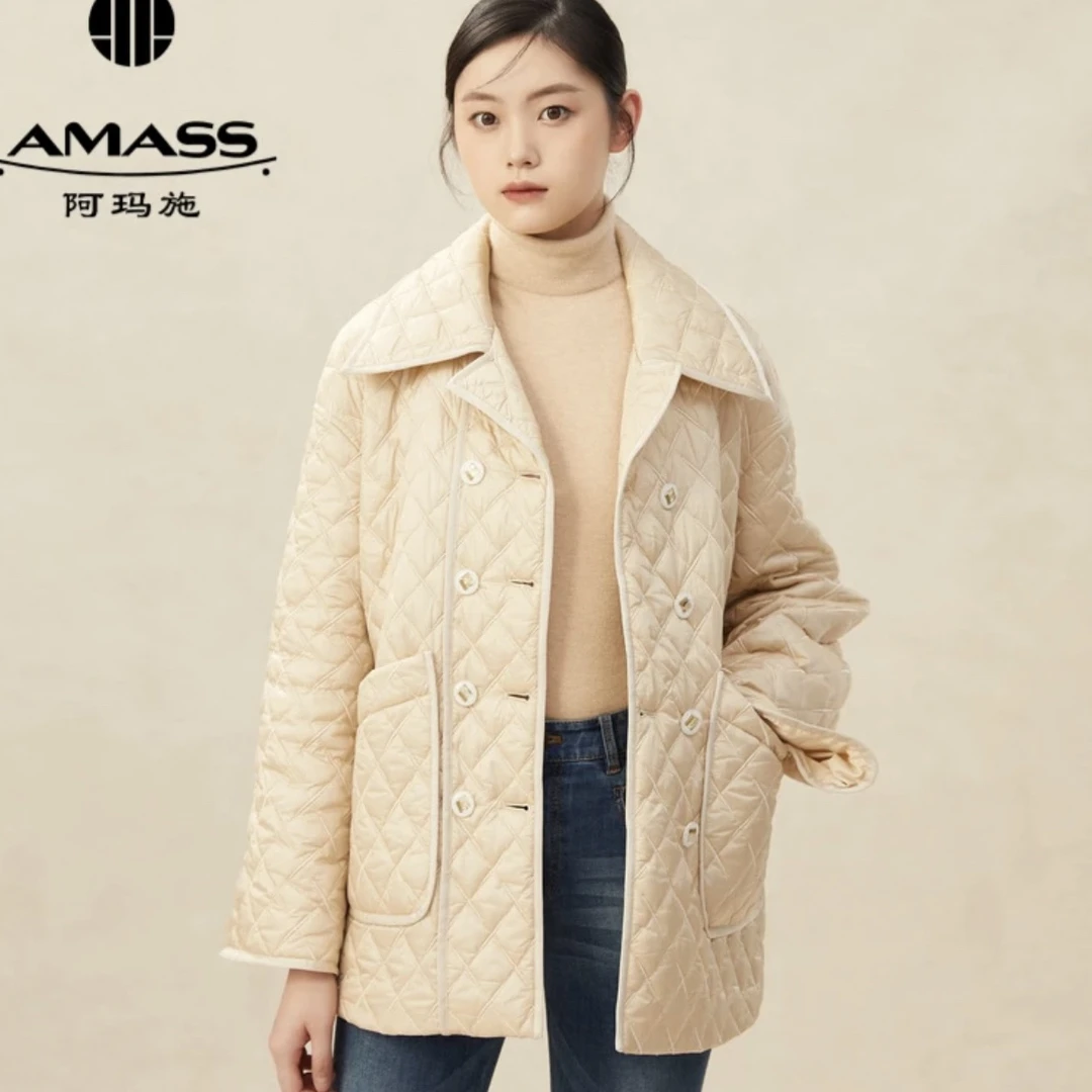 AMASS/阿玛施新雪丽棉服外套5400440-4K11711-001
