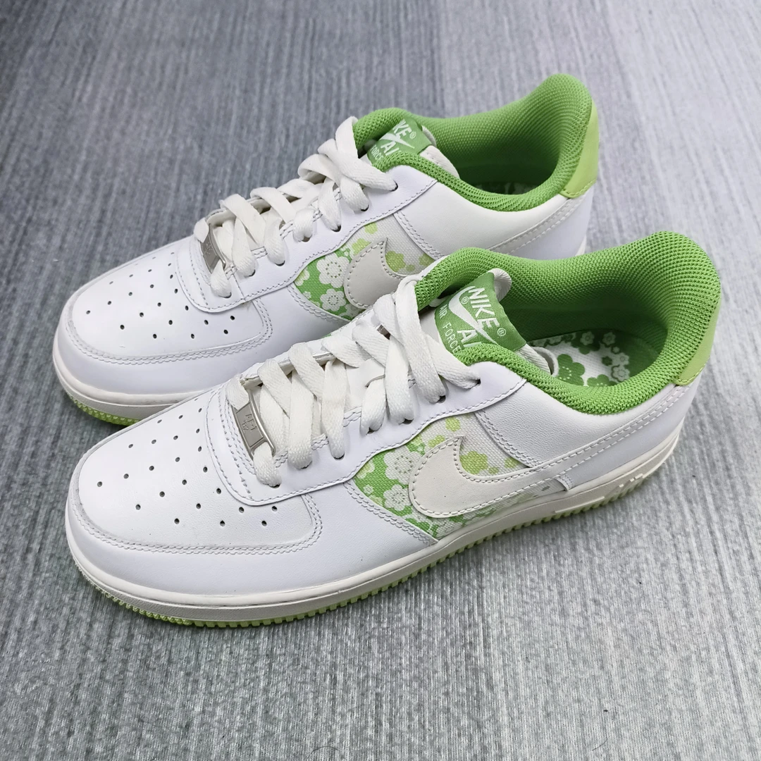 40码/耐克nike af1 白绿 休闲鞋/试穿成色/元年好鞋