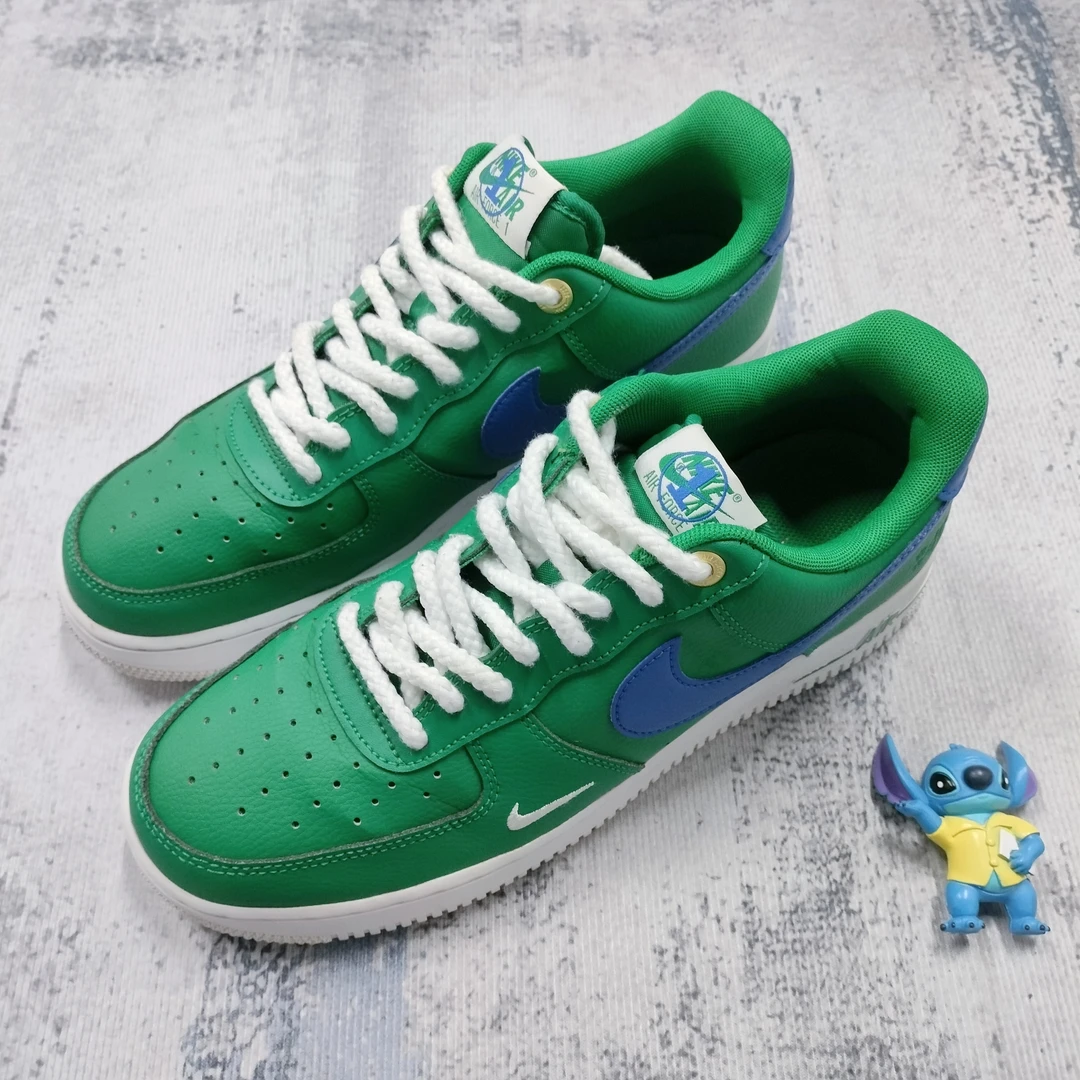 42.5码/耐克nike af1 孔雀绿 休闲鞋/95新无原盒/公价999