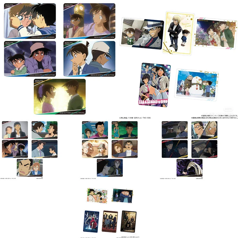 名侦探柯南 食玩卡三弹（全30种） 卡牌盲盒【拆袋】
