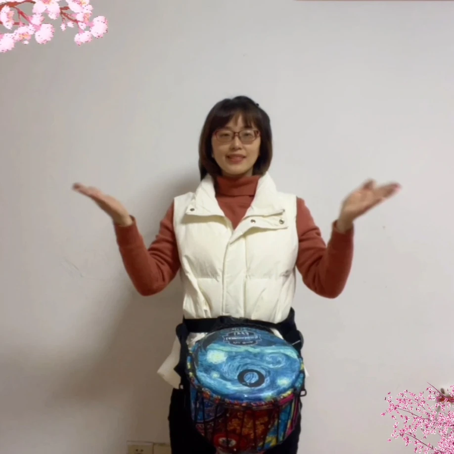 【080】《桃花笑》非洲鼓表演完整版教学示范