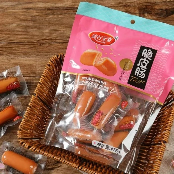 【玉米烤肉肠/原味脆皮肠】流行元素甜脆可口爱不释手 美味的诱惑