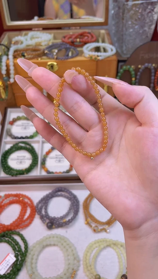 【闪购商品】和田玉手串未镶嵌糖串