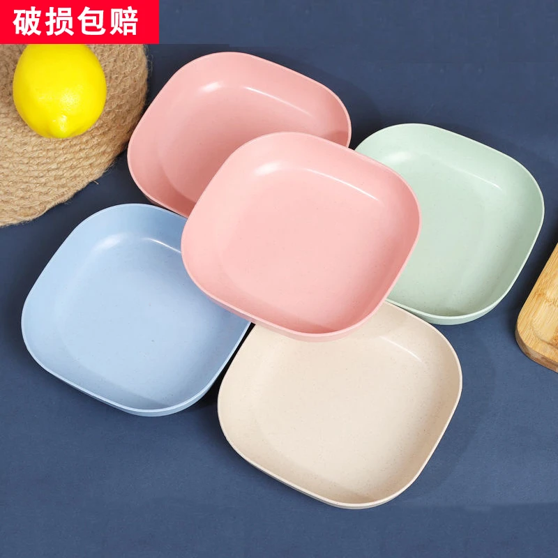 【工厂清仓】加深餐桌骨碟家用骨头碟盘创意垃圾盘小麦碟子装饰盘