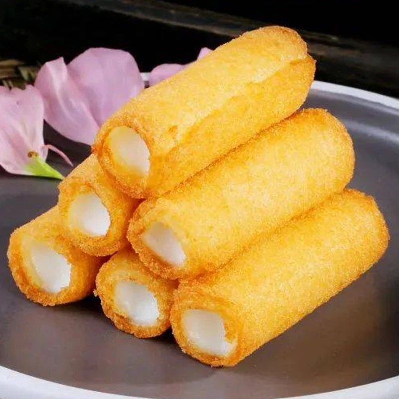 香酥齿牛香炸牛奶顺德脆皮奶卷炸鲜奶粤式点心半成品解冻家用商用