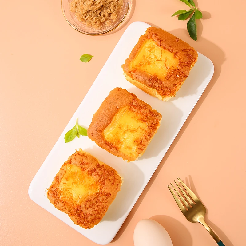 整箱肉松芝士椰蓉芝士火腿芝士蛋糕早餐烤蛋糕网红蛋糕营养代餐