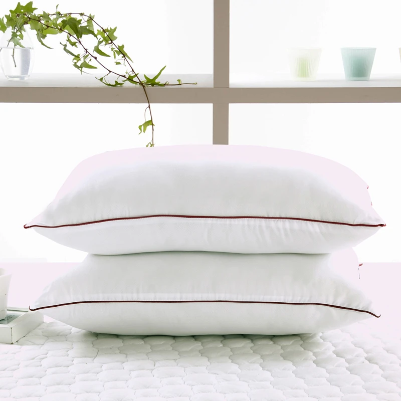 迎时 高弹枕 五星级酒店用枕头 学生宿舍弹力舒适枕成人家用超柔