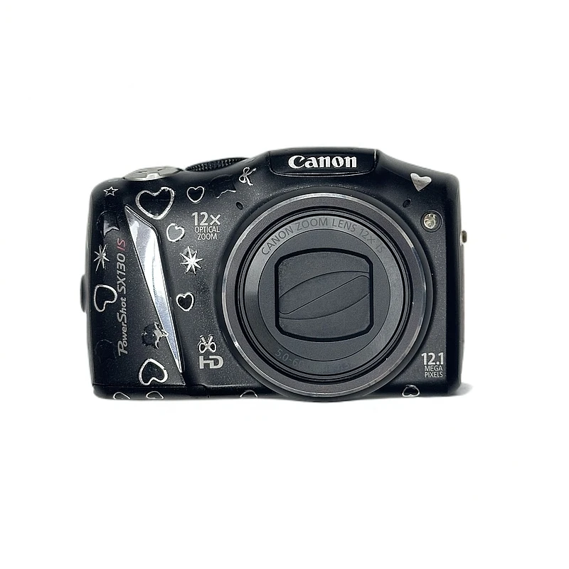 9新 Canon/佳能 SX130 IS 1210W像素12倍光学变焦 CCD数码相机