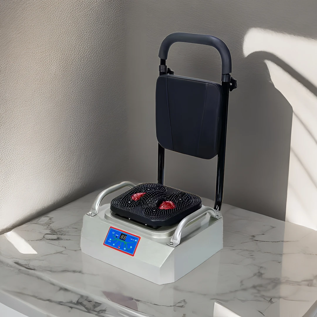 龙跃海气血循环机按摩自动功能高频经络父母腿部足部全身养生震动