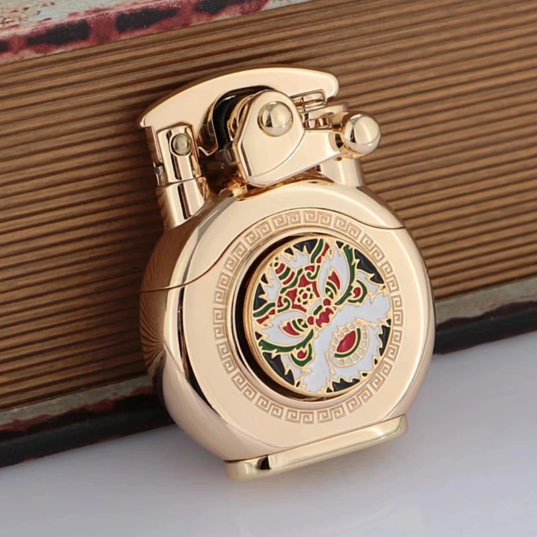 ZORRO佐罗摇臂醒狮煤油防风打火机男女 生日礼物实用走心礼品