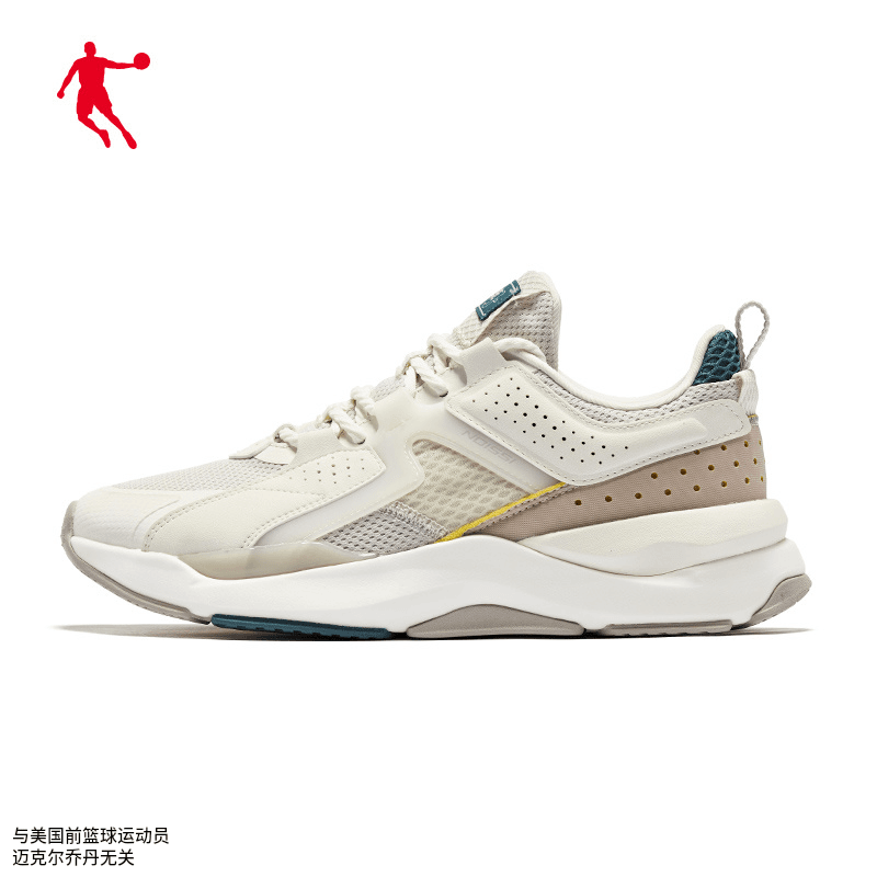 中国乔丹质燥2023年秋季大众潮流男运动缓震百搭休闲鞋KM23230405