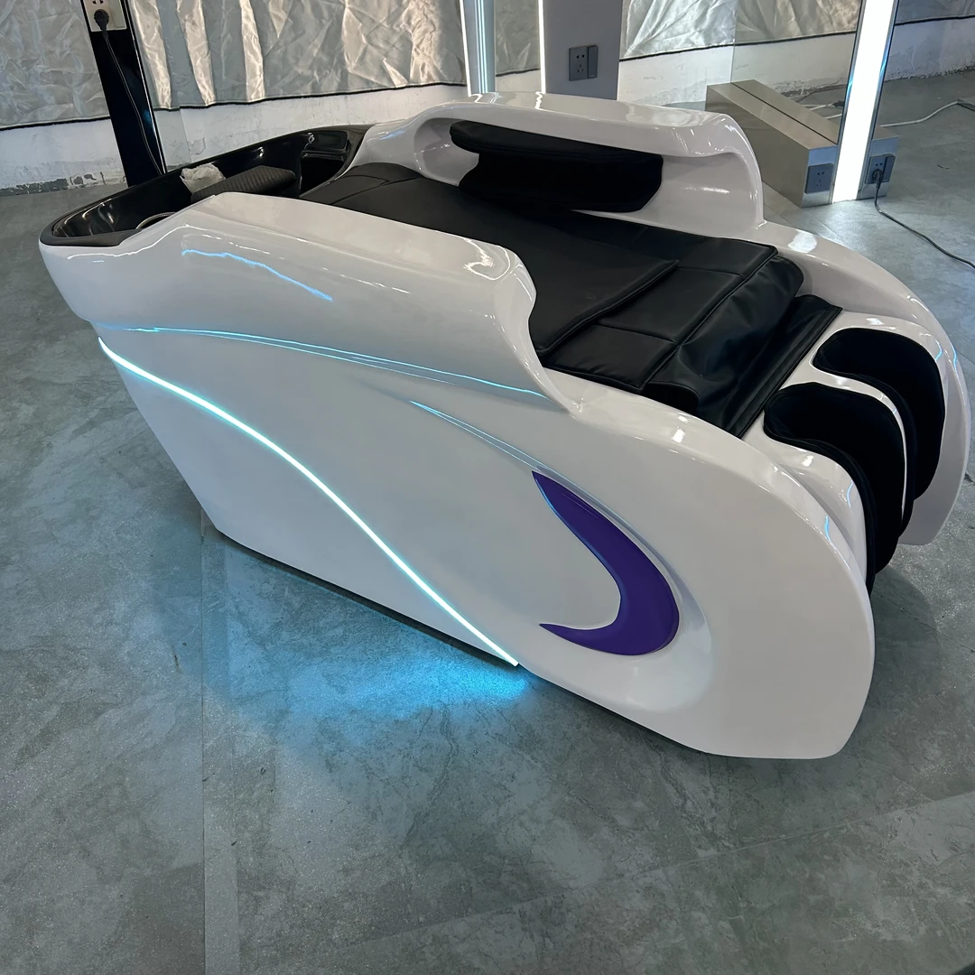 发廊专用全自动智能按摩洗头床理发店多功能头疗床电动洗头床舒适