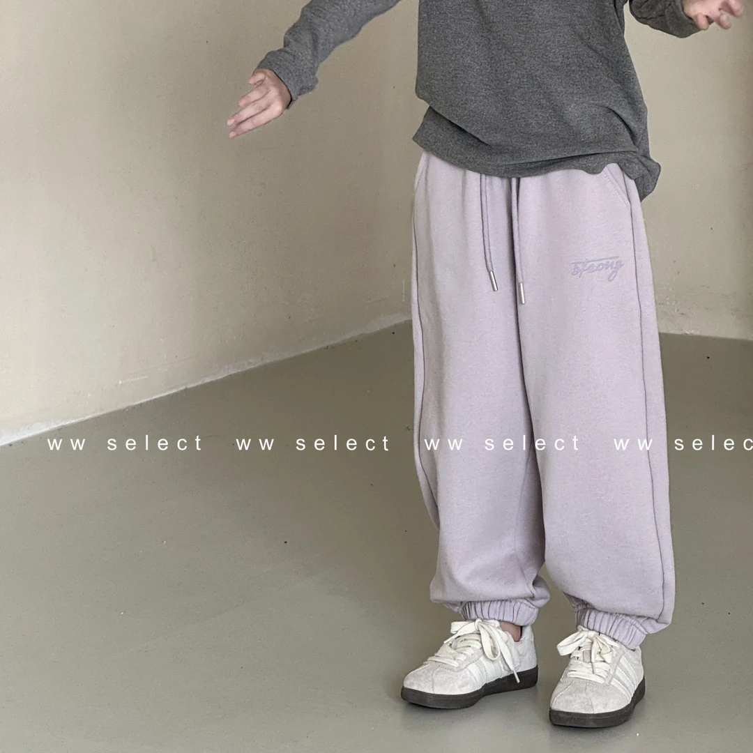 【双股束脚】亲子毛圈卫裤M178