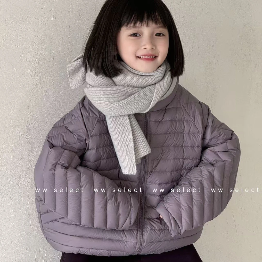 【黑标·黑巧紫】亲子羽绒服S078