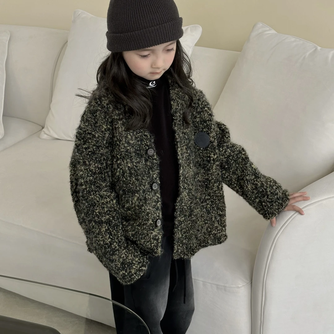 【厚版花纱】设计款重磅开衫外套N008