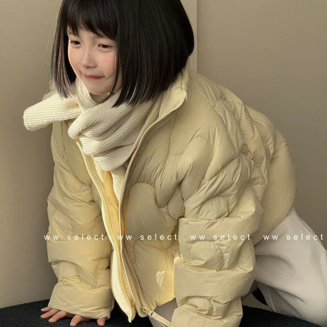 【黑标·莫卡黄】亲子羽绒服S081