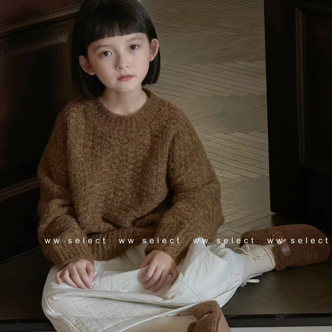 【橘猫】亲子套头毛衣N055