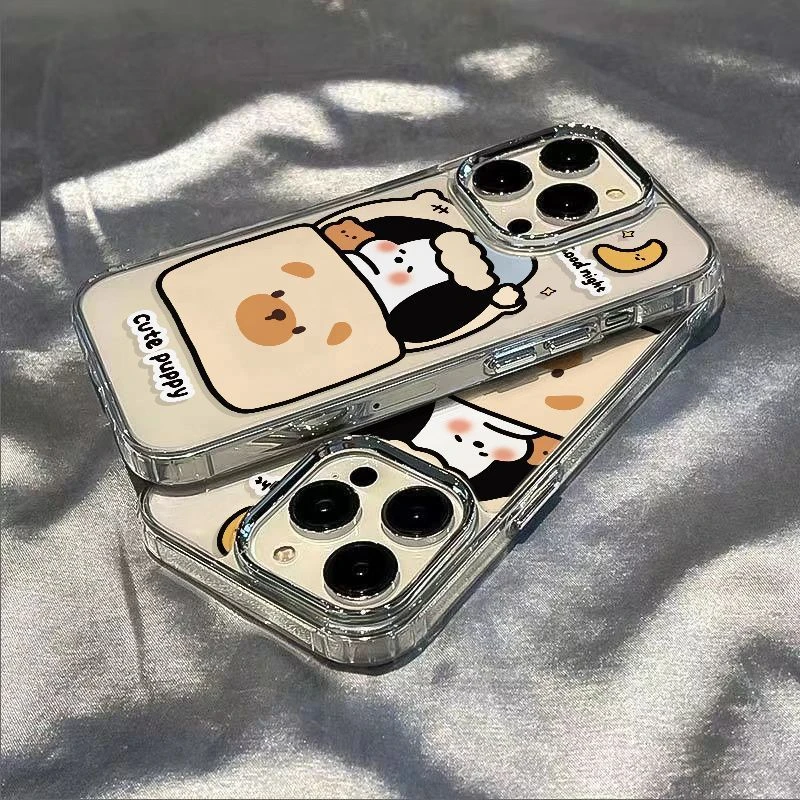 女款适用苹果15/14promax软壳iPhone13手机壳12pro卡通11简约防摔