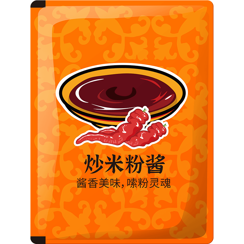 渣渣灰微微辣酱包*1