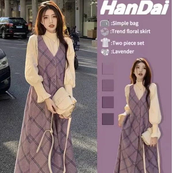 2025秋冬新款时髦孕妇装韩版休闲上衣宽松大码背心孕妇连衣裙秋装