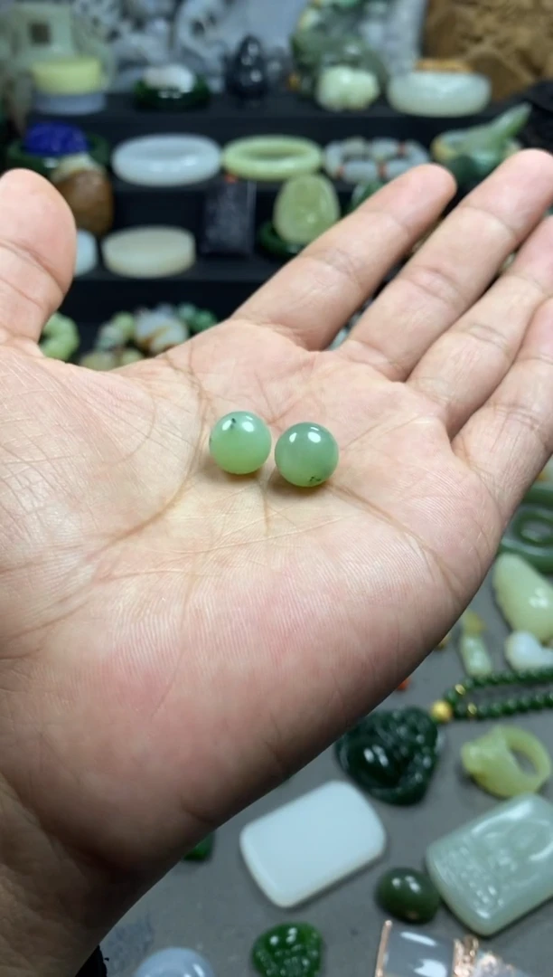 【闪购商品】和田玉单珠未镶嵌卡11