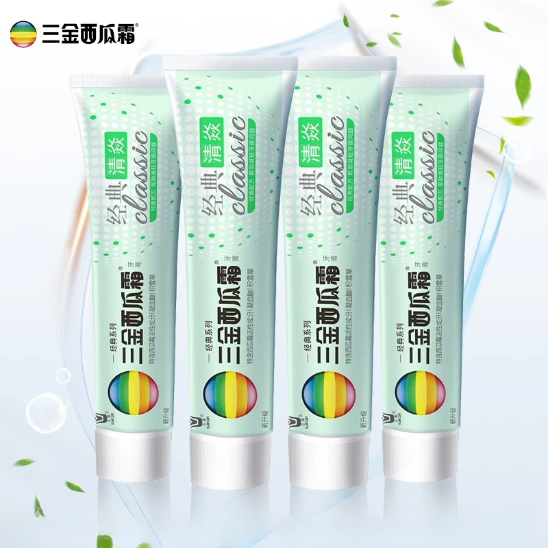 清新云南洁白三金西瓜霜牙膏国货老品牌护龈修护清凉健齿儿童榜