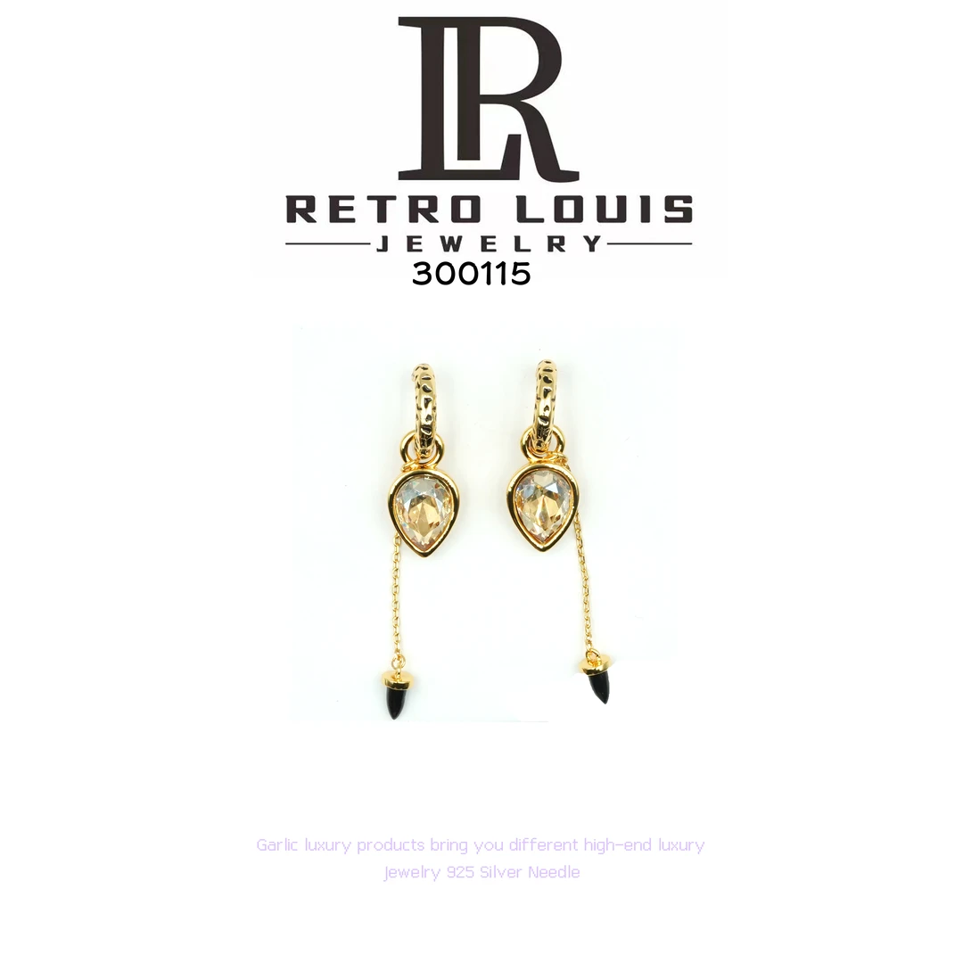 铜合金耳饰 RETRO LOUIS 耳饰~300115