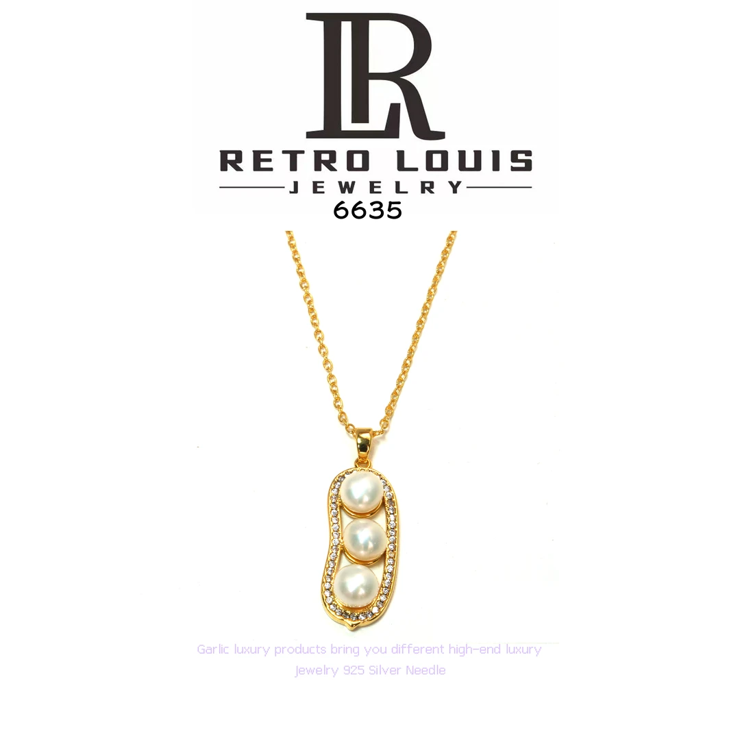 铜合金项链 RETRO LOUIS项链~6635