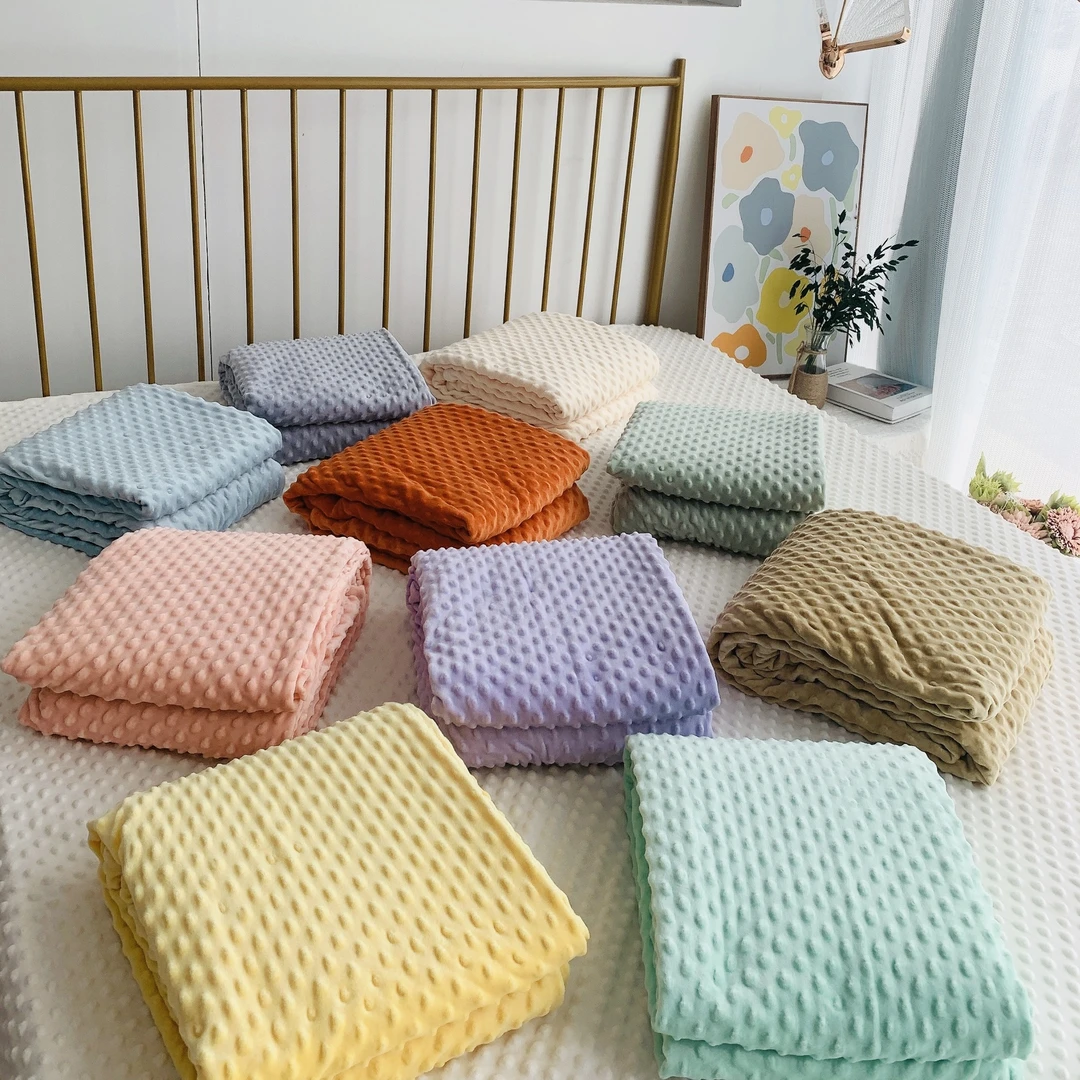 纯色豆豆绒学生单件床单亲肤加厚面料家用超柔软加绒床上用品