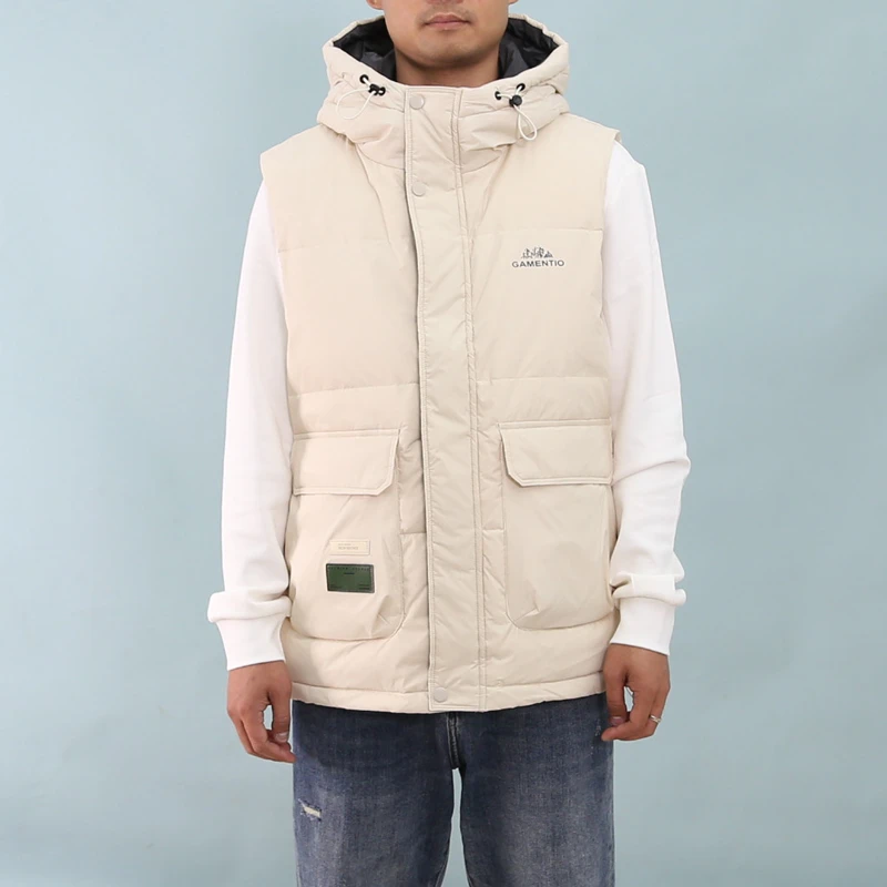 LEZO乐周时尚秋冬款男装羽绒马夹L3415019