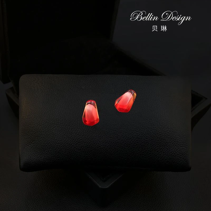 合金胸针 石榴子水果胸针设计感小众防走光扣针神器裤脚固定神器