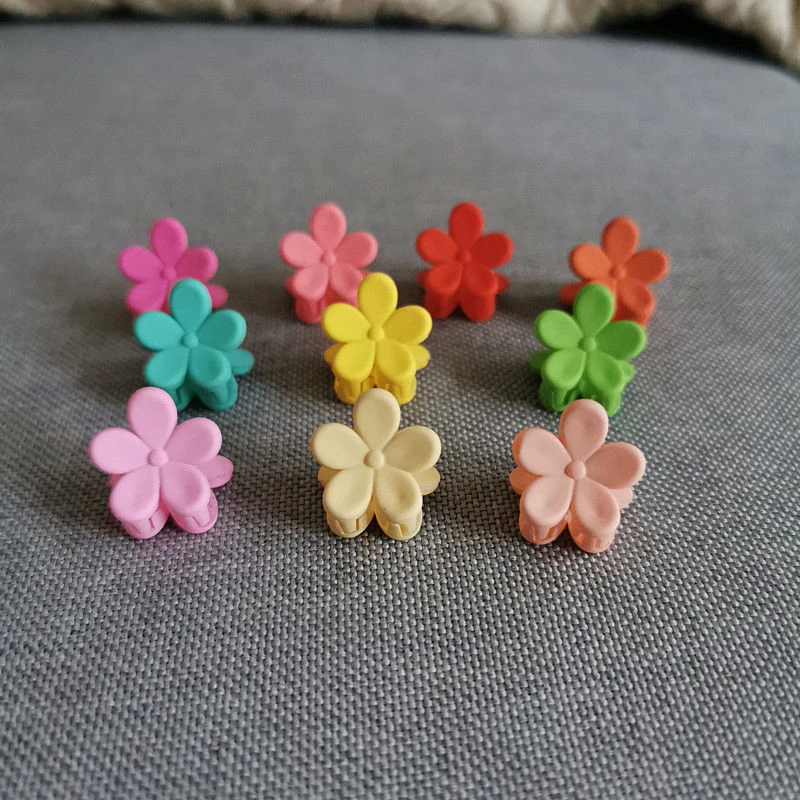 2023女甜美公主风发饰彩色迷你发夹糖果色夹子发卡