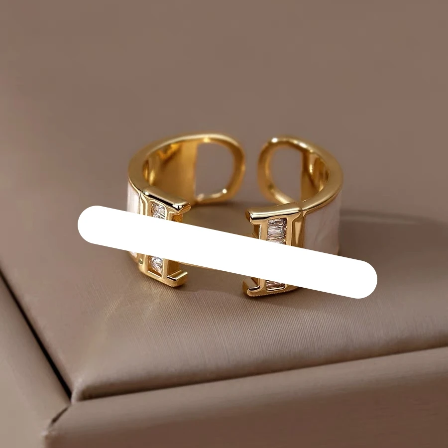 铜合金合成锆石戒指 JZ-1286【普朗克】戒指