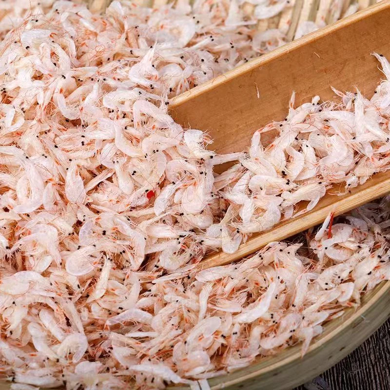 新货咸虾皮生晒海鲜零食虾皮美味甄选好吃